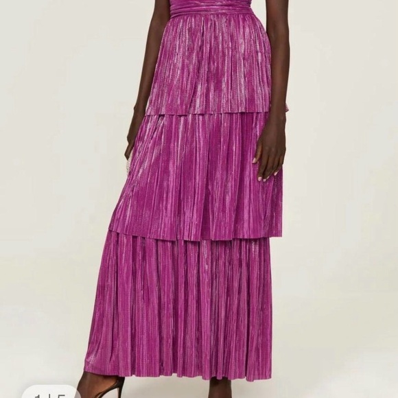 Sabina Musayev Deep Purple Maxi Dress - Picture 6 of 9